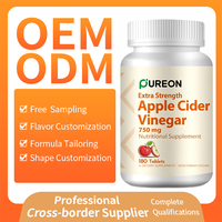 Pilules de vinaigre de cidre de pomme pour la perte de poids, comprimés Plix Acv avec calcium et magnésium, complément alimentaire végétarien
