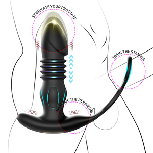 APP Controlled Silicone <strong>Anal</strong> Plug Vibrator Prostate Massager Stimulator Vibrating Butt Plug Adult Products <strong>Sex</strong> <strong>Toys</strong> for <strong>Male</strong> - Product Image 3