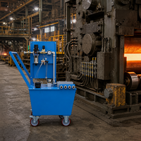 Station de lubrification air-huile professionnelle HSH-S01 pour la protection des roulements, unité mobile pour une distribution précise d'huile en micro-volumes