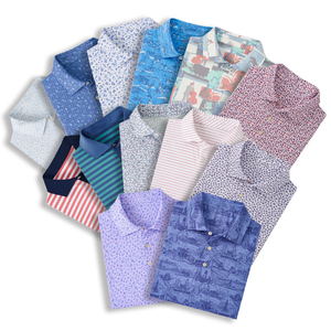 High Quality Custom Design Your Own Brand Polo Shirt Short Sleeve Men's Polyester Quick Dry Slim Fit Man Golf Polo T-shirt