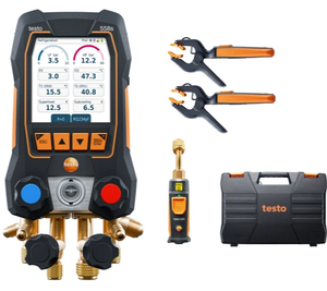 뜨거운 판매 오리지널 Testo 558s/557s 550s 냉매 압력 분배 게이지 디지털 냉매 게이지 재고 - Product Image 1