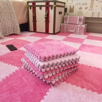 Vente en gros pas cher prix jouets eva mousse puzzle tapis 10 pcs doux peluche tapis pour enfants chambre d'enfants garder au chaud tapis de jeu