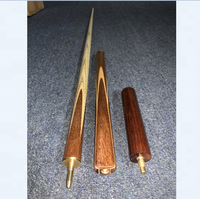 Haute qualité 9mm/10mm 3/4 joint sous vide frêne bois fait à la main billard billard queue bâton avec Extension