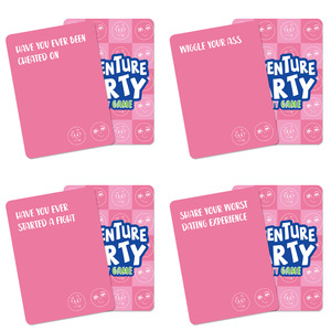 Xuyên biên giới 50 màu hồng thân thiện với môi nhựa Đảng Trò chơi thẻ cho gia đình và bạn bè thu thập nhóm xây dựng nhà máy bán buôn - Product Image 6