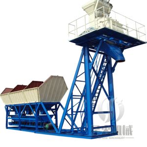 โรงงานผสมคอนกรีตขนาดเล็ก โรงงานผลิตแผ่นคอนกรีตน้ำหนักเบา โรงงานผสมคอนกรีตติดตั้งรวดเร็ว - Product Image 4