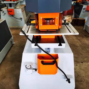 Q35Y Serie Multifunctionele Hydraulische Ironworker Gecombineerd Ponsen En Afknippen Machine Hoek Metalen Snijmachine - Product Image 5
