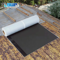 Membrane d'étanchéité autocollante en bitume asphalte butyle, sous-couche synthétique pour toiture, protection contre l'eau glacée, conception industrielle