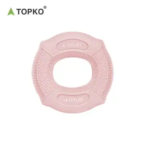 TOPKO Stocked Silicone Hand Grip Ring Anti slip Hand Grip for Wrist Trainer Exercise