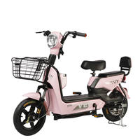 Vélo électrique à technologie numérique 2025, 350W 48V 12Ah, moteur sans balais en acier, 3 vitesses, écran électronique, léger, pour frein à tambour