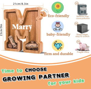 Alcancía <span class=keywords><strong>de</strong></span> Madera con Letras <span class=keywords><strong>de</strong></span> Dibujos Animados Personalizada <span class=keywords><strong>de</strong></span> Alta Calidad, <span class=keywords><strong>Caja</strong></span> <span class=keywords><strong>de</strong></span> <span class=keywords><strong>Ahorro</strong></span> <span class=keywords><strong>de</strong></span> Monedas para Cumpleaños y Festividades - Product Image 5