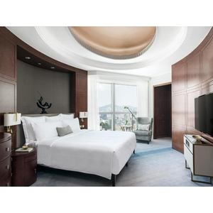 Khách Sạn Cung Cấp Quảng Đông Tiêu Chuẩn Phòng Khách Sạn Thêm Giường Đồ Nội Thất Khách Sạn Phòng Ngủ Vua Giường Khung Trong Hộp Cama - Product Image 2