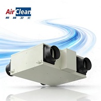 Système d'air frais à flux bidirectionnel commercial à haute pression statique, ventilation équilibrée à double flux ERV HRV
