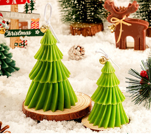 Modern 'Bubble Tree' Minimalist Paraffin Wax Handmade Scented <b>Candle</b> Holiday Smokeless Non-Toxic Christmas Ramadan Father's Day - Product Image 5