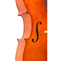 China Wholesale Yashi Full Size Cello with Solid Spruce Top and Basswood Laminated Back/Sides Cheap Price in Stock