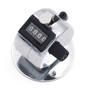 Metal 4 Digit <b>Counter</b> With Display Manual Counting For Laboratory And Passenger Flow Tracking - Product Image 5