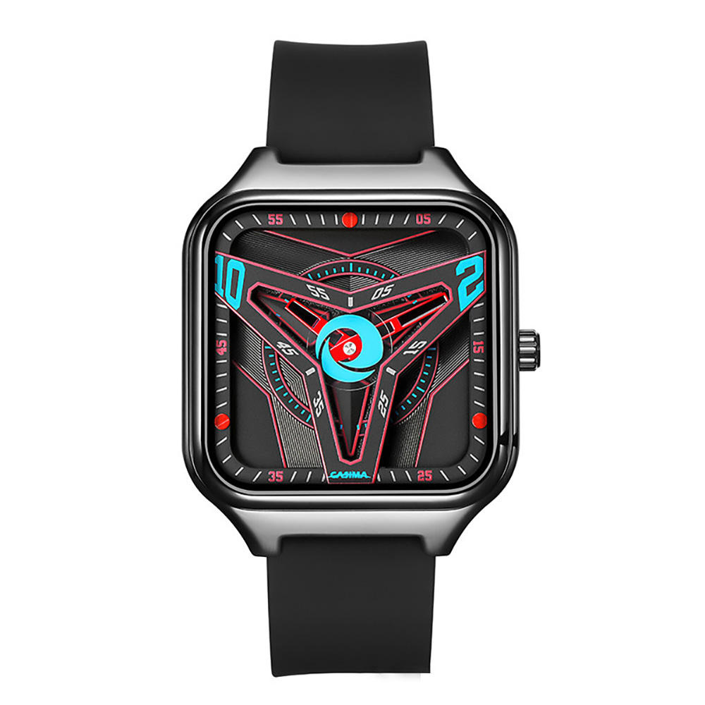 Fashion Square Wrist Watches 30M Waterproof Luminous Unique Casual