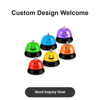 Cloche de service personnalisée en métal pour bar, cloche d'appel pour jeux de société, cloche de comptoir de bar, cadeau amusant