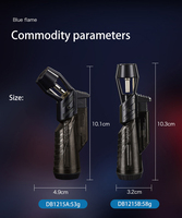 DEBANG Allume-Torche Mode Gaz Butane Pistolet à Flamme Chalumeau Soudure Camping Briquet à Cigare
