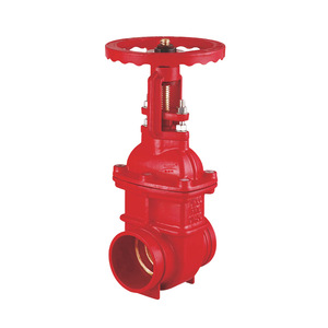 Grooved Protective Gate Valve DN50-200 Soft <b>Sealing</b> Type For Water Flow Control OEM Customization - Product Image 3