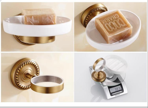 Portasciugamani in Rame Anticato a 5 <span class=keywords><strong>Ganci</strong></span> da Posizionare Sopra il WC <span class=keywords><strong>per</strong></span> il Bagno - Product Image 2