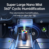 Mini humidificateur d'air USB, diffuseur d'arômes électrique, purificateur d'huiles essentielles, brumisateur d'aromathérapie, lumières pour voiture, maison, chambre à coucher