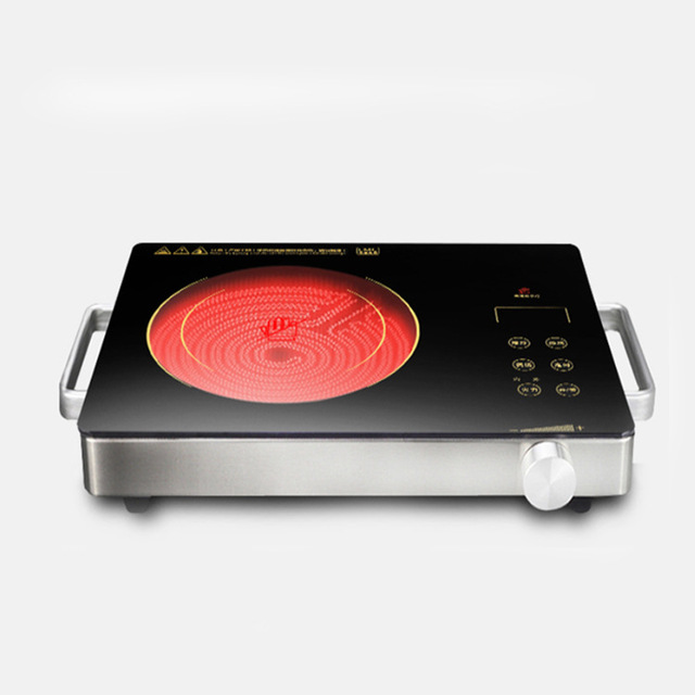 Smart Electric Stainless Steel Microcrystalline Stove Home Use Multifunctional Induction Cooker Touch Control Energy Efficient