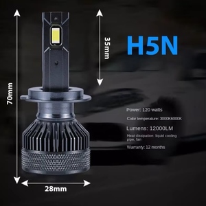 Xuyên biên giới đặc biệt 12V H1 phổ đồ đạc xe đèn pha được xây dựng trong ống dẫn nhiệt 50W độ sáng cao 8000 lumens 6000K <span class=keywords><strong>Led</strong></span> - Product Image 2