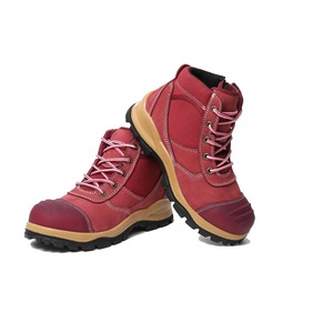 Botas de Seguridad de Tobillo para Mujer, de Cuero Nubuck, con Punta de Acero, Impermeables, de Corte Bajo, Venta Directa de Fábrica, OEM/ODM, Gran Venta <span class=keywords><strong>en</strong></span> Australia - Product Image 3