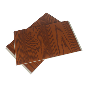 Hoge Kwaliteit Houtnerf Composiet Houten Ontwerp Hoogglanzend Pvc Plafondpaneel Pvc Paneel Plafond - Product Image 4