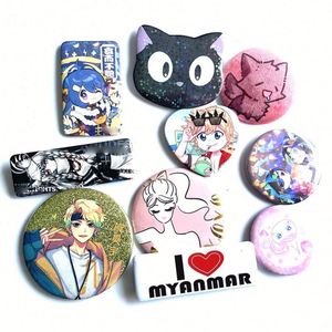 Pin Metálico con Diseño Nuevo 2022, Sin Pedido Mínimo, Impresión de Personajes de Anime, Pin de Dibujos Animados, Botón, Insignia - Product Image 3