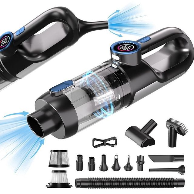 Cordless Handheld Vacuum Cleaner Strong Suction High Power Portable Rechargeable Mini Car Home Dust Cleaner