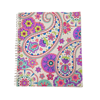 Libro de Colorear para Adultos con Encuadernación en Espiral y Papel Recubierto para Aliviar el Estrés y Relajarse