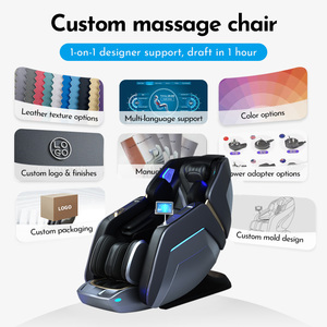 Silla de masaje para centro comercial de aeropuerto, sistema de monedas públicas y billetes de banco para uso comercial 4D de gravedad cero - Product Image 3