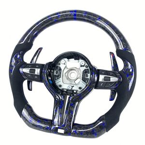 Accessoires intérieurs de voiture, volant en fibre de carbone forgée pour <span class=keywords><strong>BMW</strong></span> F10 30 20 <span class=keywords><strong>80</strong></span> - Product Image 1