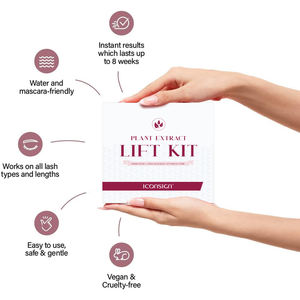 Kit de Tinte para Cejas y Pestañas con Extracto de Plantas Iconsign, Solución de Cisteamina Hcl OEM ODM, Resistente al Agua y al Rímel - Product Image 5