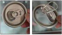Outil de scellage manuel portable 55 mm léger et facile à utiliser pour canettes en plastique (thé au lait/bière froide/jus)