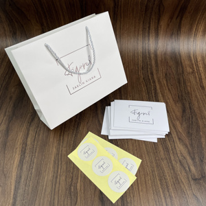Tarjetas de Agradecimiento Impresas a Todo Color al por Mayor, Tarjetas de Inserción para Marcas de Ropa, Tarjetas de Agradecimiento para Paquetes de Compras - Product Image 4