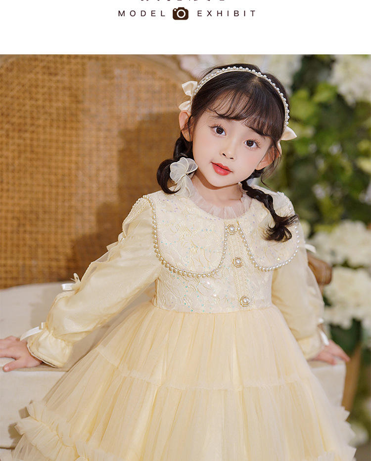 Cerceau à cheveux robe champagne