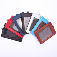 Porte-cartes en cuir professionnel personnalisé porte-badges d'identification directe d'usine