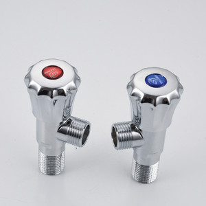 Válvula angular de acero inoxidable Zimani con rosca macho de 20 mm para calentador de agua de inodoro - Product Image 1