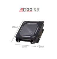 Module de lecteur de codes-barres 2D QR industriel, lecteur fixe intégré, interface USB RS232 pour borne de vente automatique