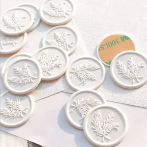 Professional Manufacturer Wholesale Price Wax Seal Sticker Custom Design Seal Wax Stickers Sealing Wax