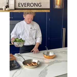 <span class=keywords><strong>Encimera</strong></span> de Cocina de Piedra Sinterizada Personalizada para Estufa <span class=keywords><strong>Invisible</strong></span>, para Casas y Villas de Lujo - Product Image 2
