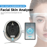 Analyseur de peau du visage 3D portable à intelligence artificielle, testeur facial, scanner, miroir magique pour le visage, appareil d'analyse de la peau, analyseur de peau