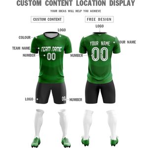 Shorts de football personnalisés unisexes pour adultes, col en V, sublimation, tissu respirant, vêtements de sport, nom et numéro imprimés - Product Image 5