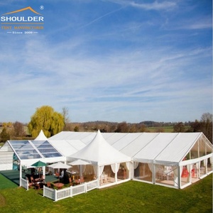 <span class=keywords><strong>Location</strong></span> de Tente Chapiteau Extérieure Personnalisable en Couleur <span class=keywords><strong>pour</strong></span> Événements, Fêtes, Mariages – Couverture en Polyester Enduit PVC Ignifuge et Imperméable - Product Image 4