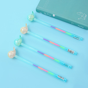 Meistverkaufter Kreativer Geschenk-Kugelschreiber mit Rotierendem Sternmotiv, Niedlicher Plastik-Neutralstift für Schüler, Bunter Tinten-Gelstift - Product Image 4