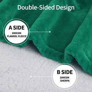 Custom Hot Sale Electric <strong>Heated</strong> <strong>Throw</strong> <strong>Blanket</strong> Fast Heating Plush Washable Multiple Sizes (Single to King) for Bed Sofa Office - Product Image 2