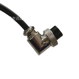 ปลั๊กอากาศยาน Xunlian รุ่น Gx16 แบบงอ หัวต่อตัวเมีย สายยาว 1 เมตร 2 3 4 แกน ปลั๊กอะแดปเตอร์โลหะผสมสังกะสี สำหรับใช้งานไฟฟ้า - Product Image 1