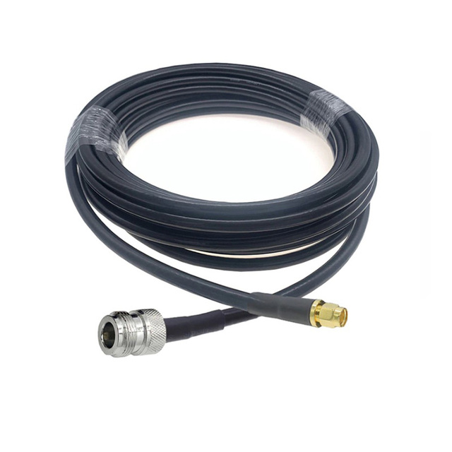 Hot Sell Bnc Male to Bnc Male Crimp Extension Cable 50ohm RF Cable for CCTV RG6 RG174